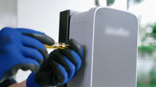 Installation borne IRVE Avesnes-sur-Helpe